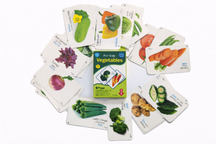 vegetables flash cards for kids learning vegetables in bangla and english