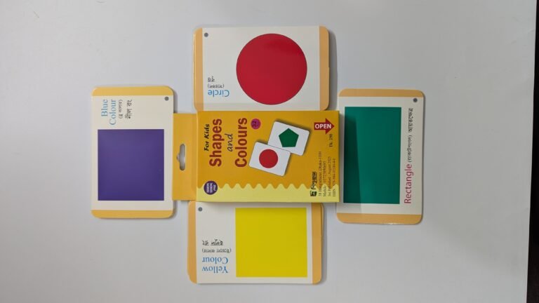 shapes and colours flash cards for kids learning shapes and colors